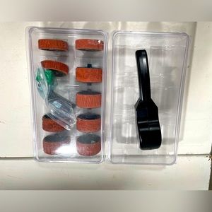 Stamp rollers and storage boxes